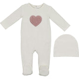 Sherpa Heart Footie