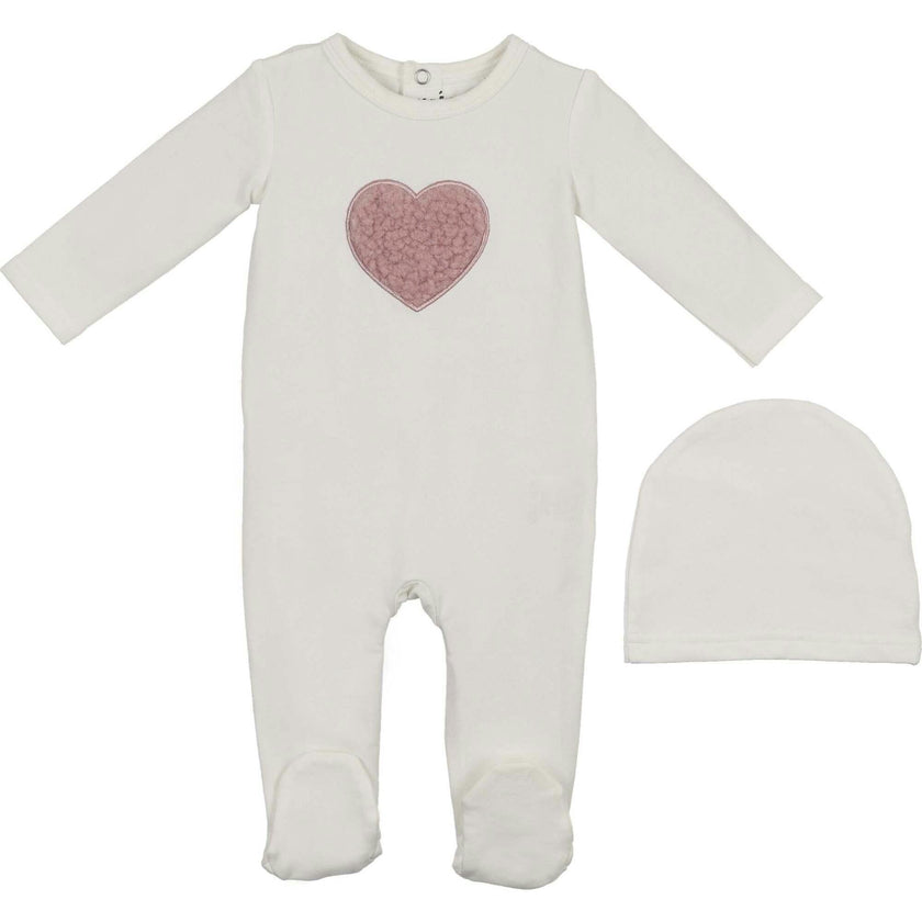 Sherpa Heart Footie