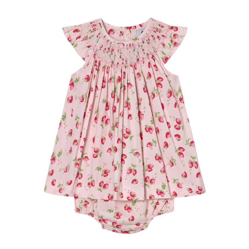 Hand-Smocked Baby Dress - Fresa