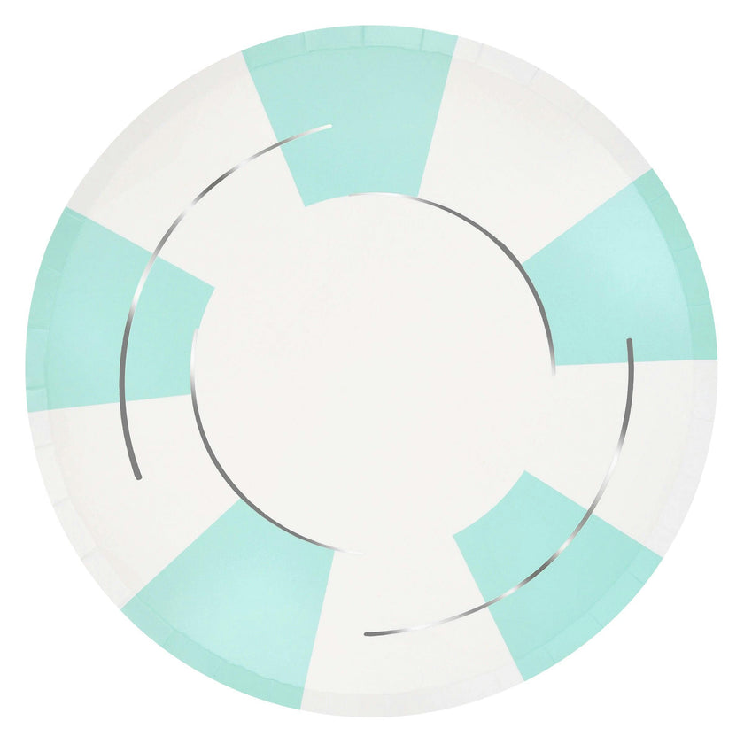 Pool Float Dinner Plates
