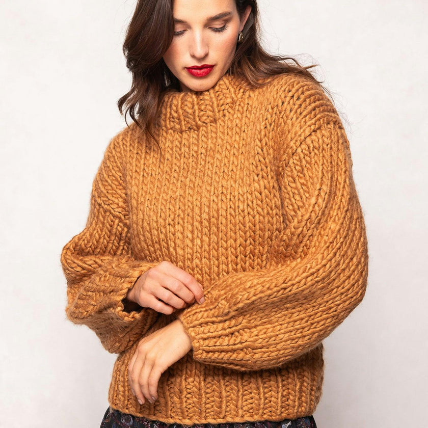 Ira Sweater in Almond