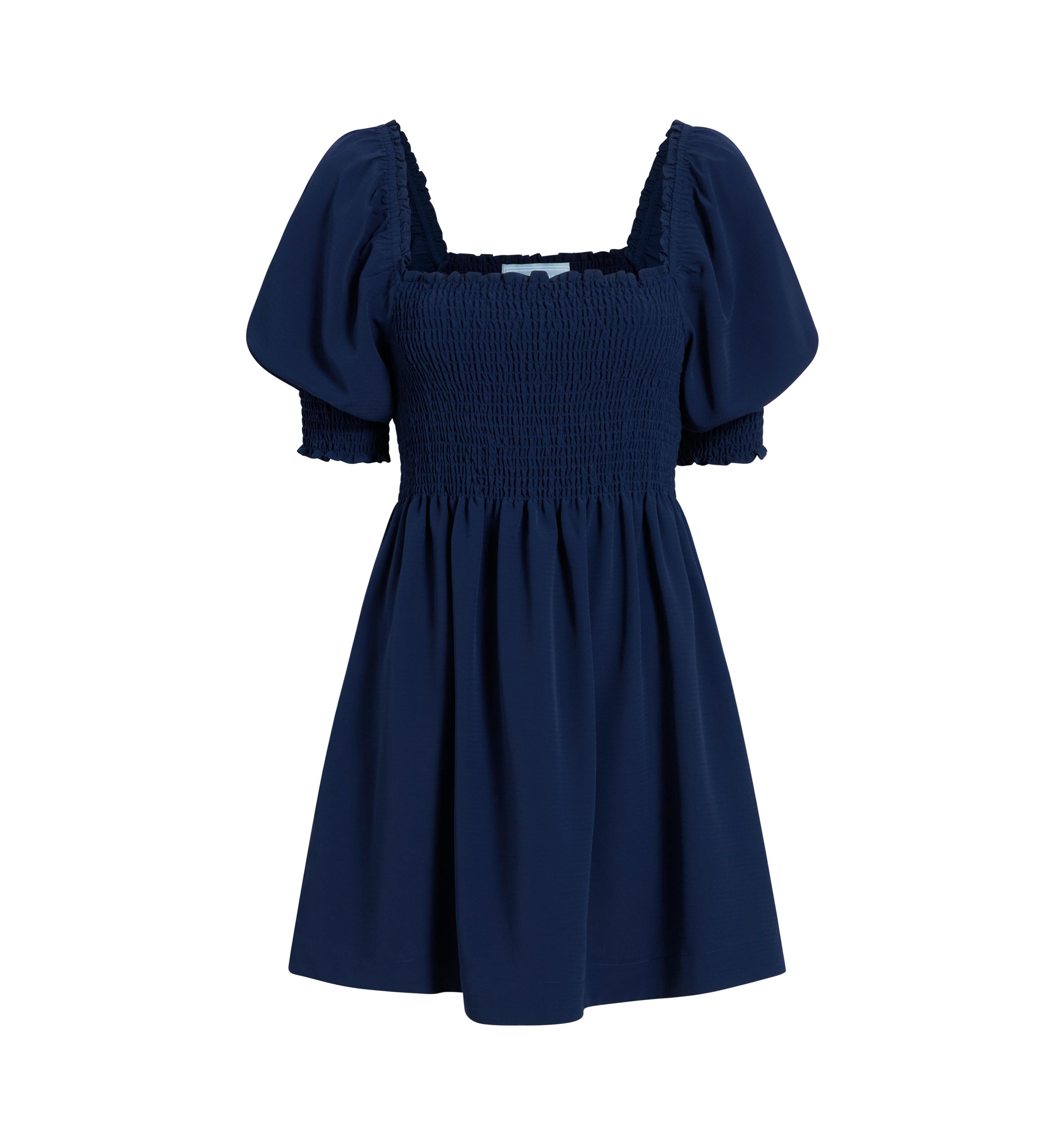 The Athena Nap Dress - Navy Crepe