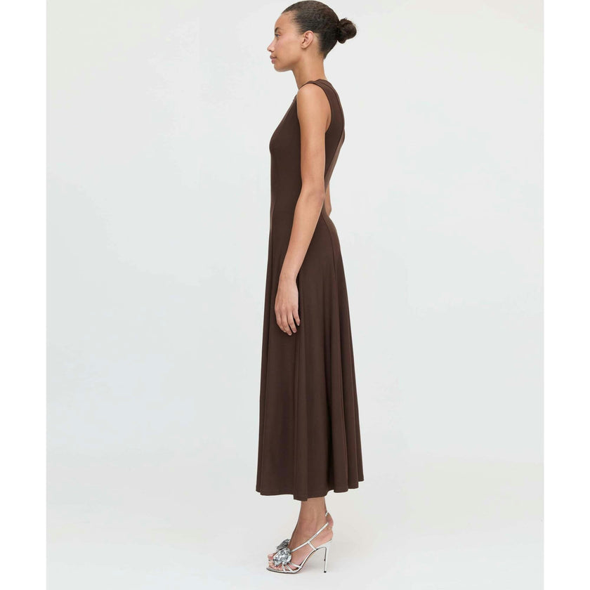 The Mila Dress - Chocolate Jersey