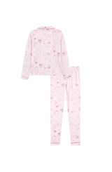 Blush Club Long Sleeve Jersey Pajama Pant Set