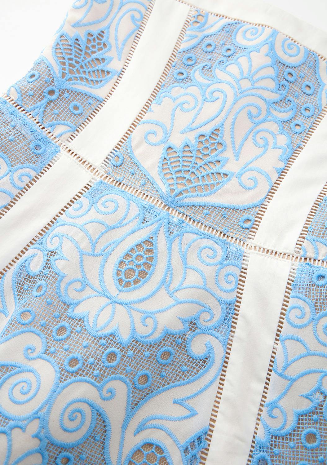 Gisele Embroidery Maxi Dress