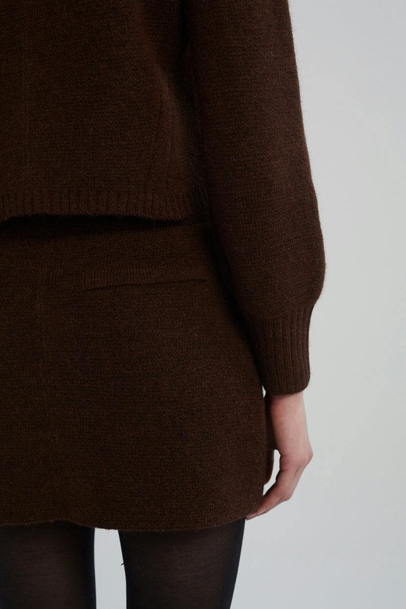 LYDIA MINI SKIRT | COCOA