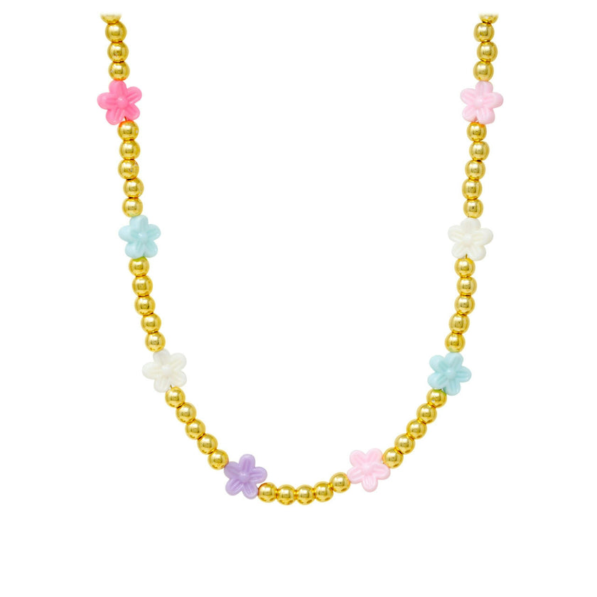Daisies Bead Necklace