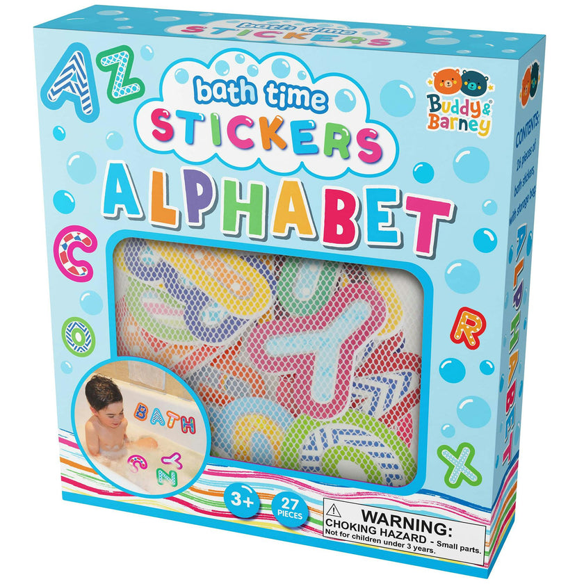 Bath Time: Stickers - Alphabet