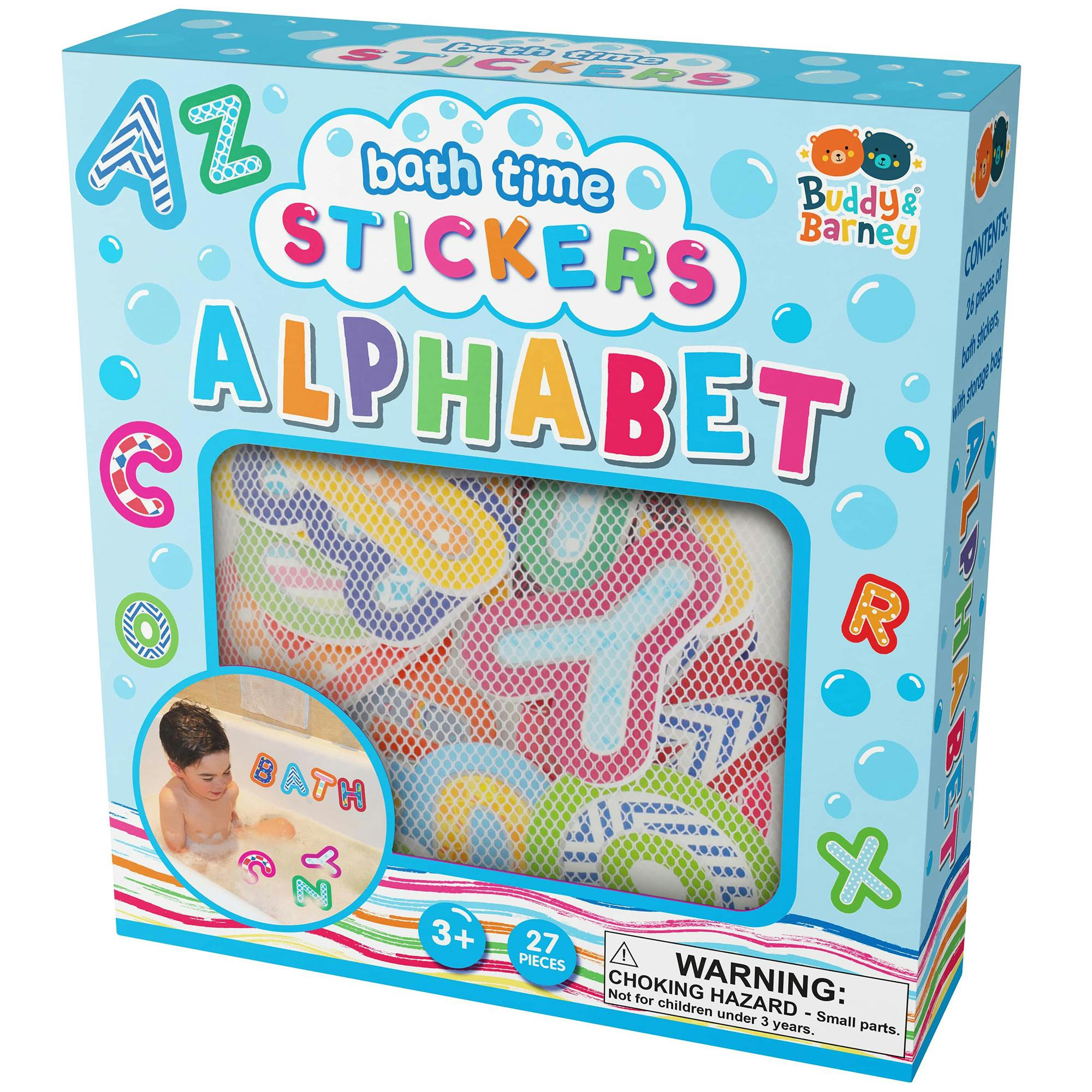 Bath Time: Stickers - Alphabet