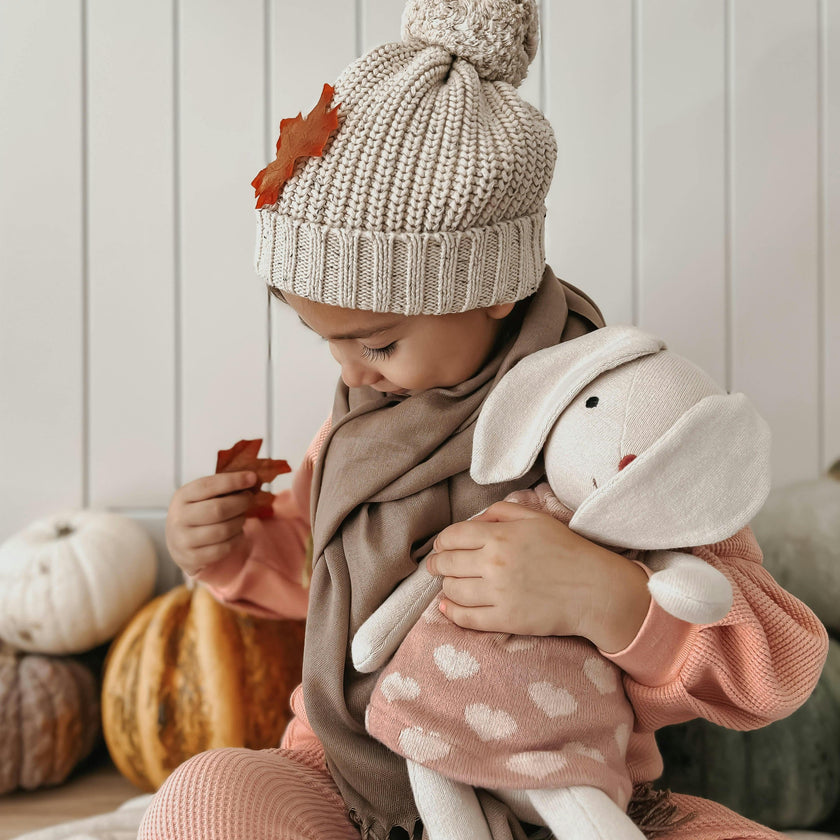 Knit Bunny Plush - Luella