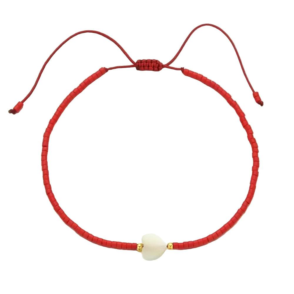 Hydie Heart Beaded Bracelet