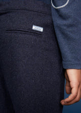 The Navy Flannel Jogger Trousers
