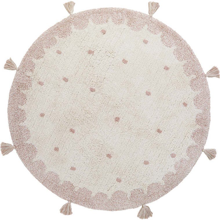 Mallen Tassel Round Rug