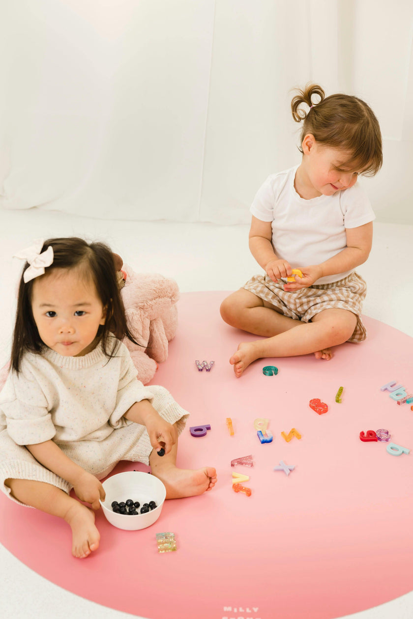 Catch All Mat for Mealtime & Playtime Mess