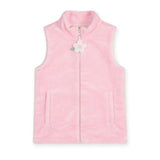 Plush Fleece Zip Up Vest