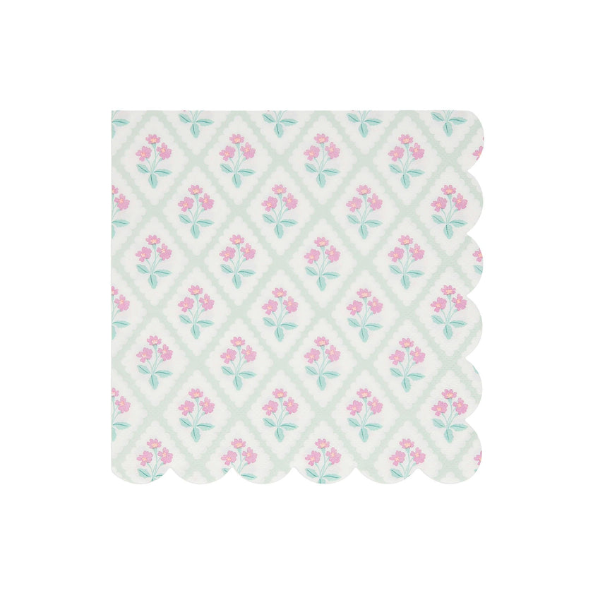 Bloomsbury Floral Pattern Large Napkins