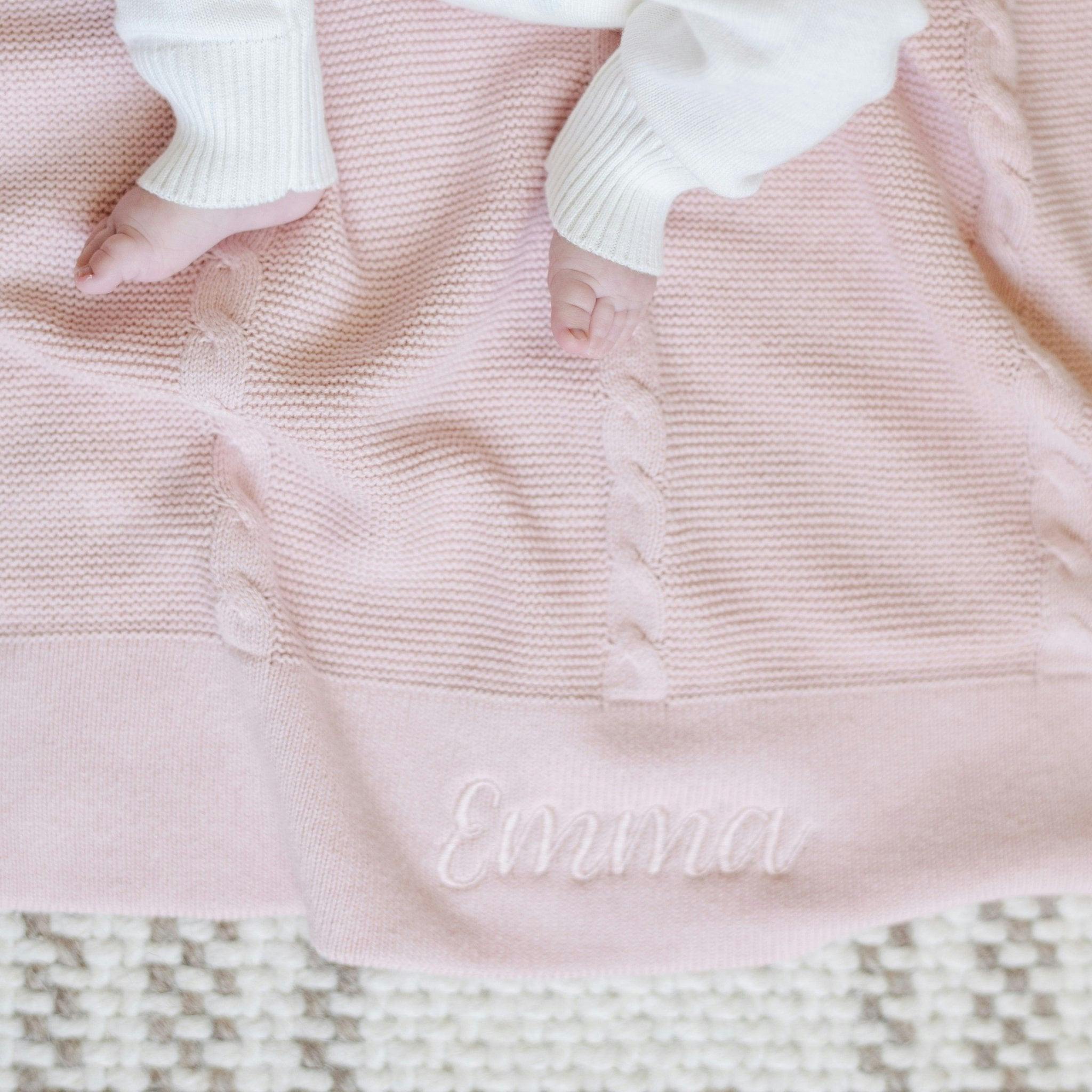 HEIRLOOM COTTON KNIT RECEIVING BLANKETS