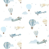Little Airplanes Pima Baby Pajama