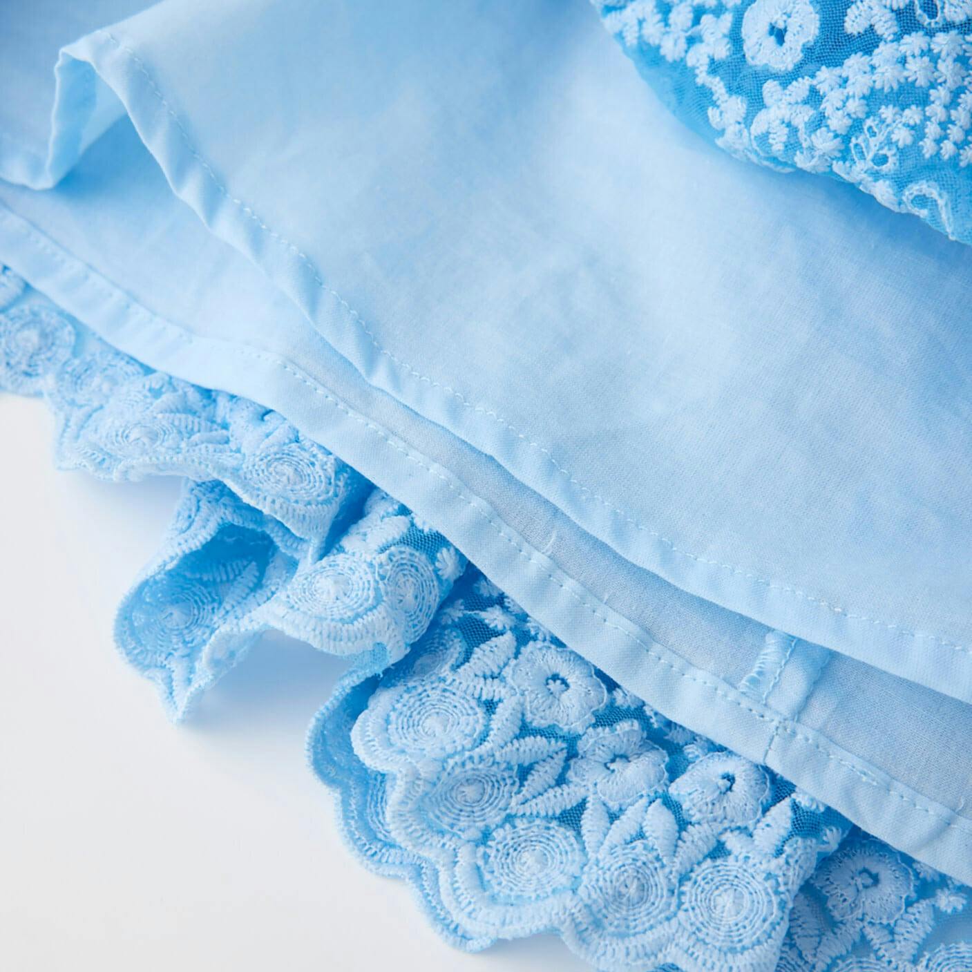 Paloma Lace Frill Mini Dress