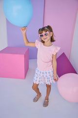Two Tiered Skort - Jaipur Pop