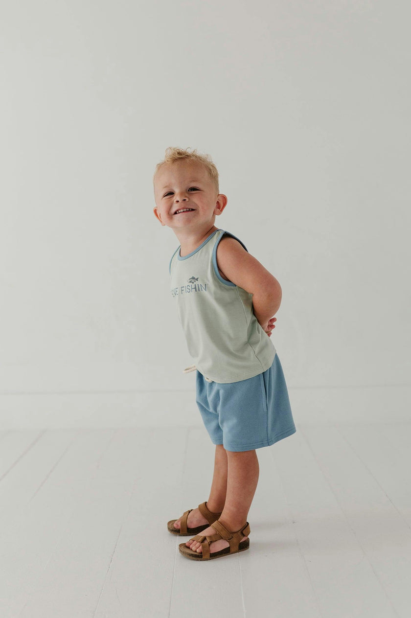 Boys Everyday Shorts in Mountain Spring