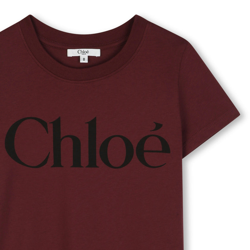 Dark Plum Logo Tee