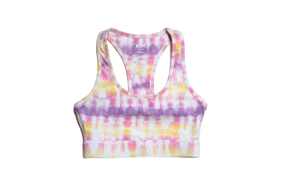 Adult Tie Dye Sports Bra