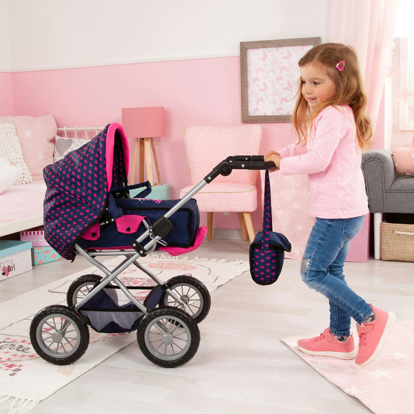 Bayer Design Dolls: Combi Grande Set - Navy, Pink, Unicorn