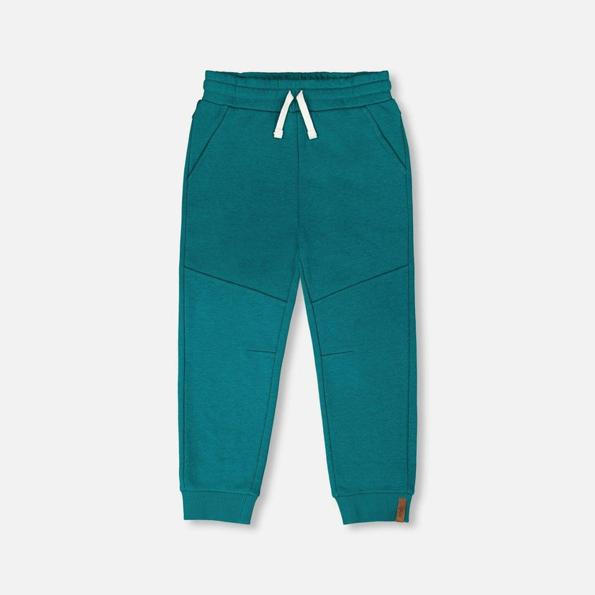 French Terry Sweatpants With Cross Seams