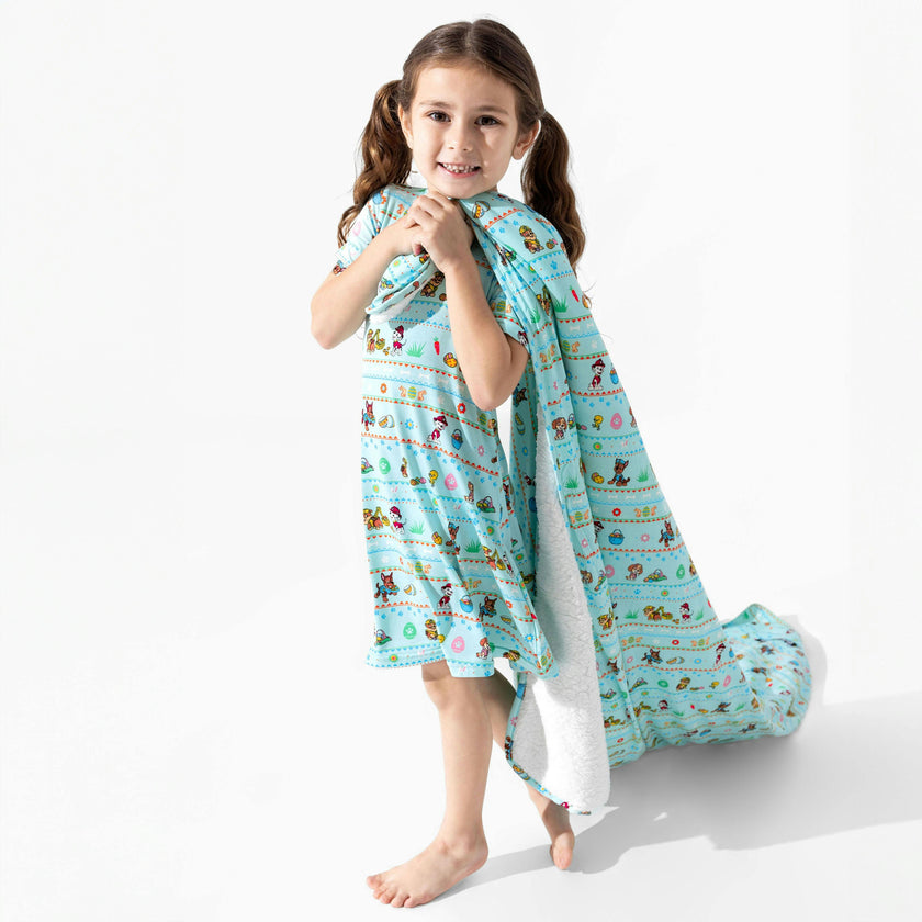 PAW Patrol: Easter Bamboo Sherpa Blanket