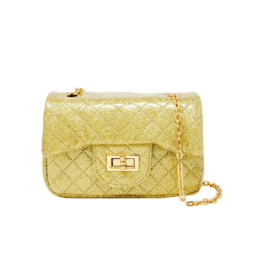Classic Quilted Sparkle Mini Handbag