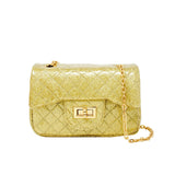 Classic Quilted Sparkle Mini Handbag