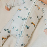 Convertible Zip-Up Footie Pajama - Speedster