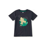 Spotted Toad Graphic Tee, Indigo
