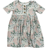 Short Sleeve Henley Dress
