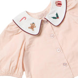 Baby Girls Noelle 2PC Set - Gingerbread Houses