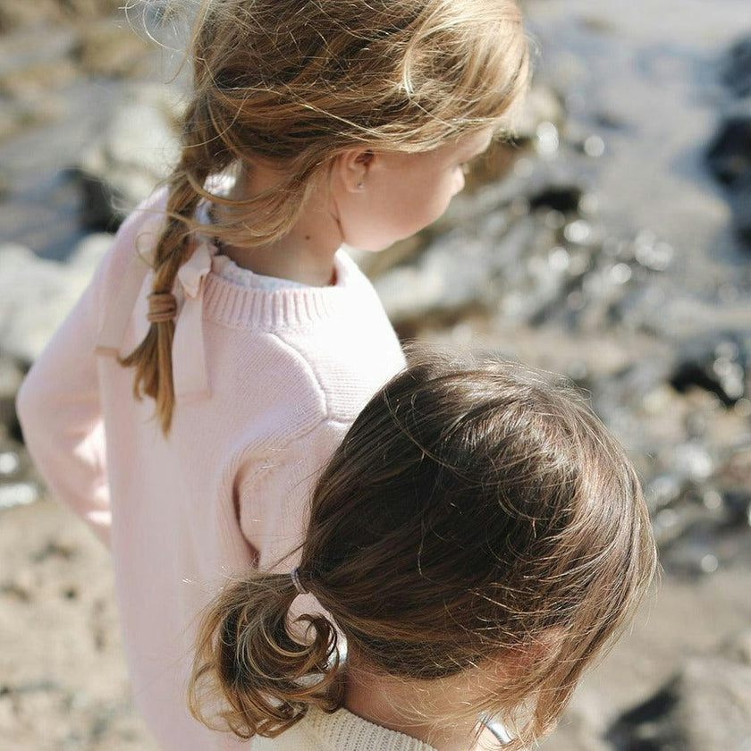 Soft Pink Knit Sweater