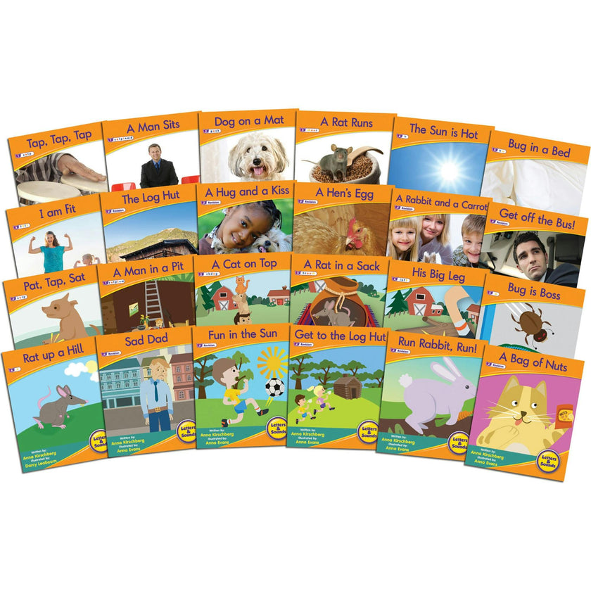 Letters & Sounds Phase 2 Set 1 Fiction Decodable Readers