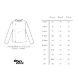 Long Sleeve Multicolor Pocket T-Shirt