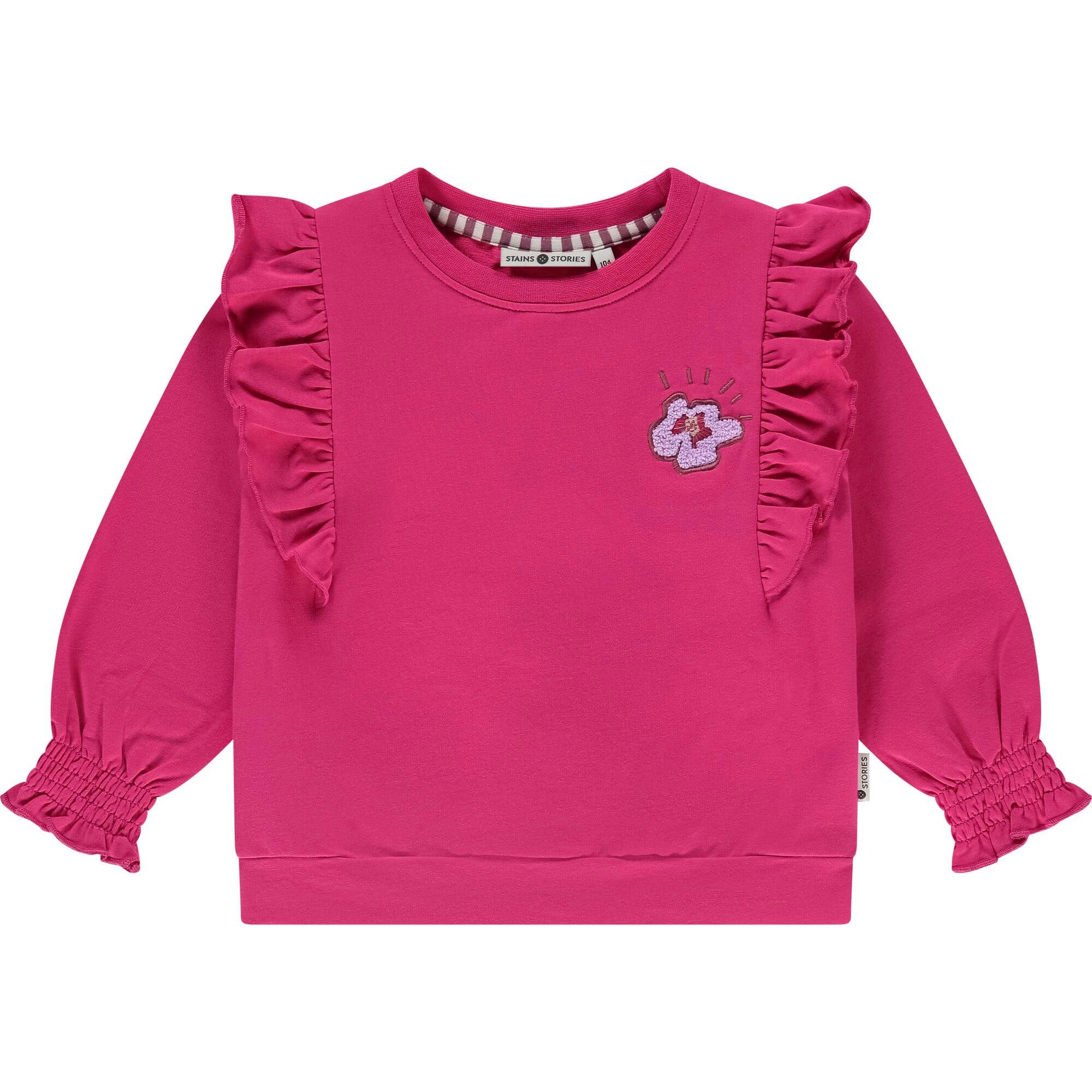 Flutter Sleeve Sweatshirt