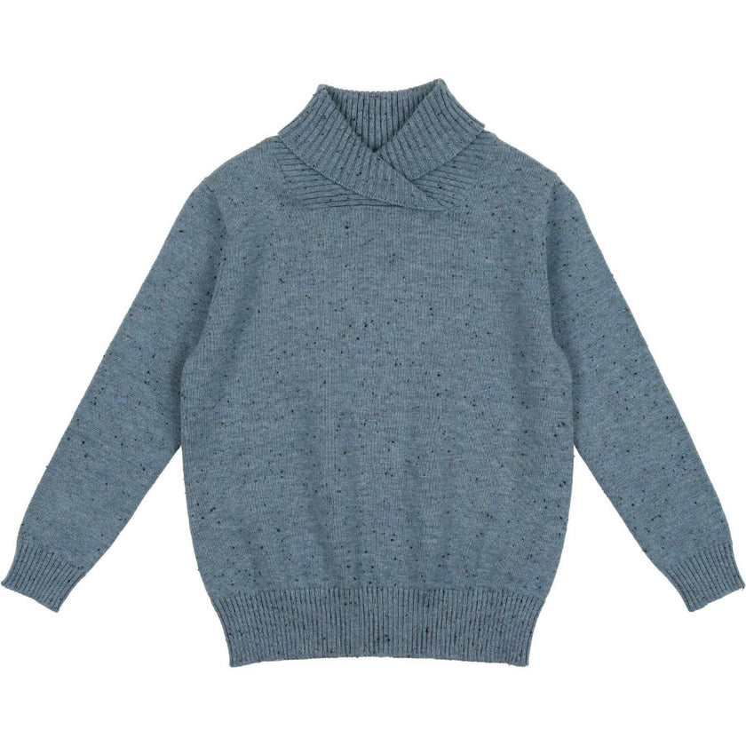 Shawl Collar Relaxed Fit Sweater