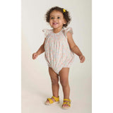 Hand-Smocked Baby Bubble - Delphine