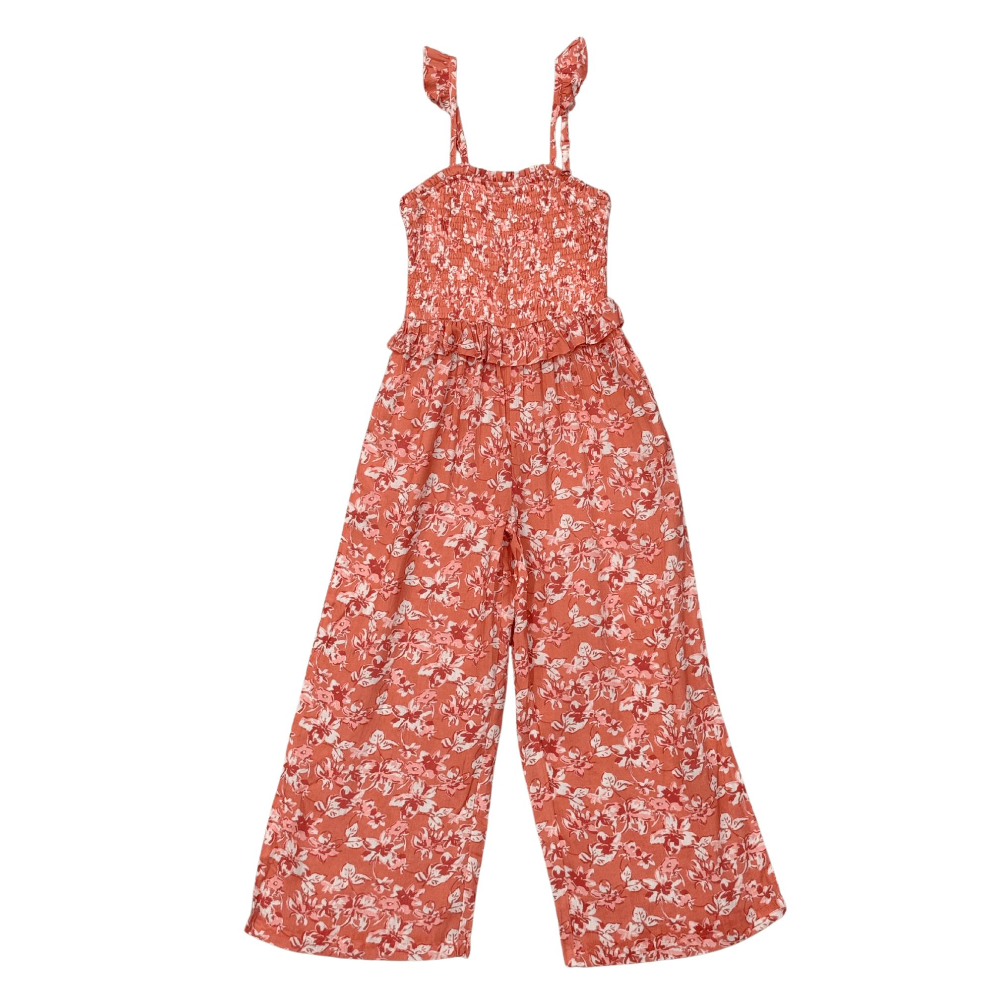 Tank Smocked Jumpsuit Evelyn Vine Floral