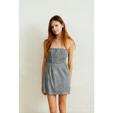 Roxi Silver Corset dress