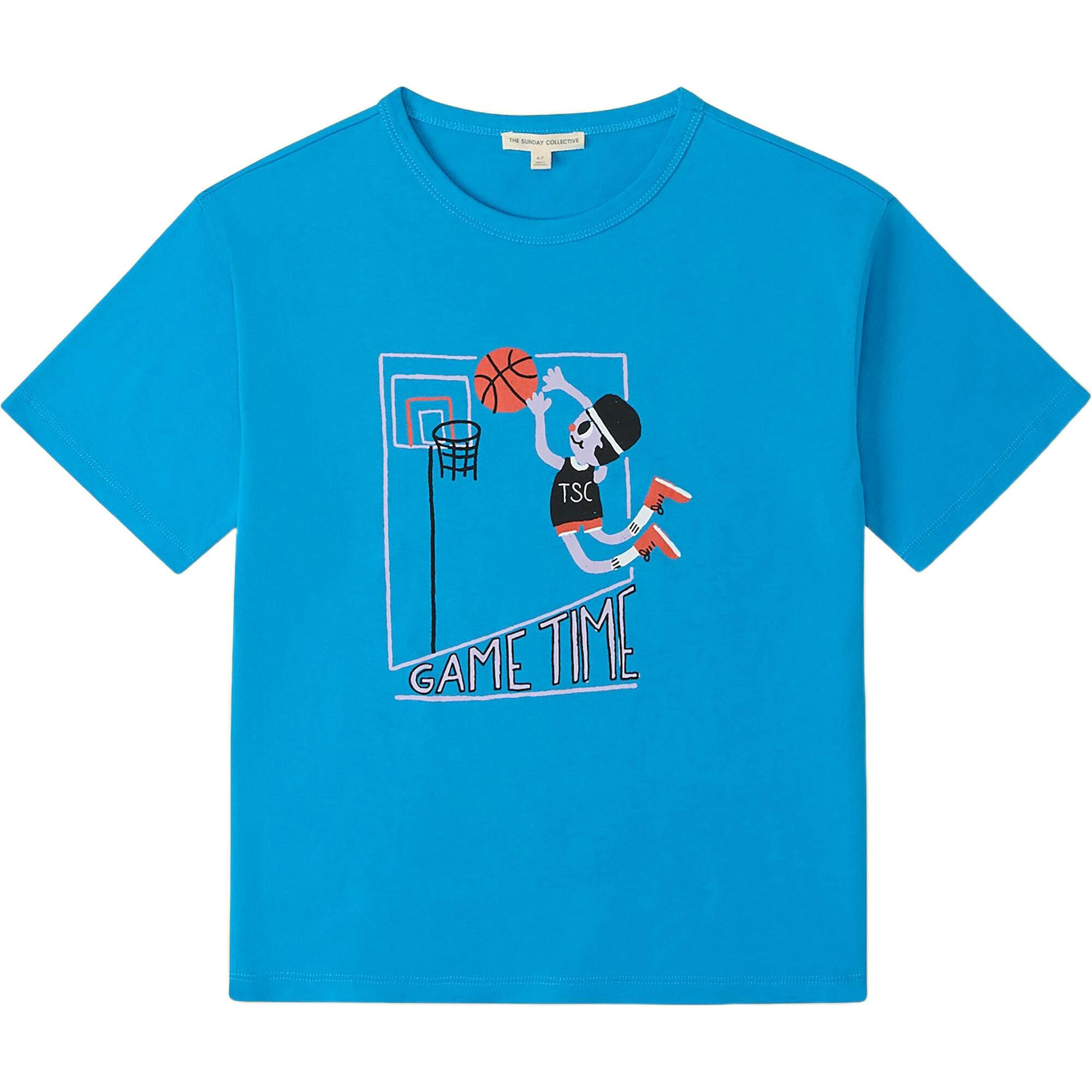Organic Weekend Tee in Bodega Blue