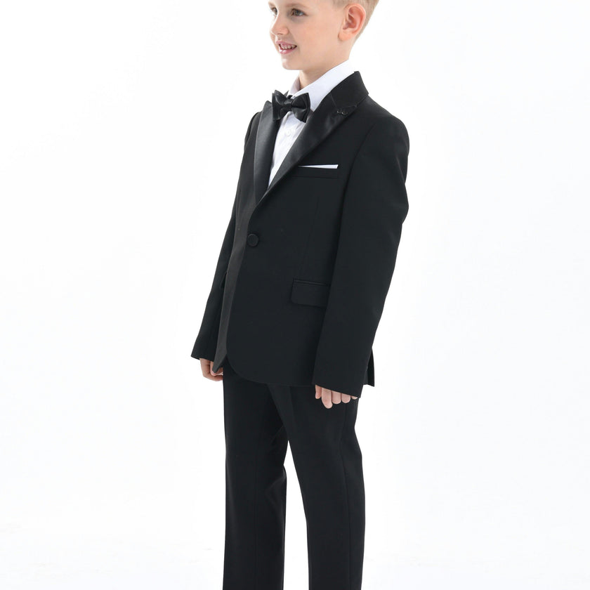 Black Peak Lapel Suit