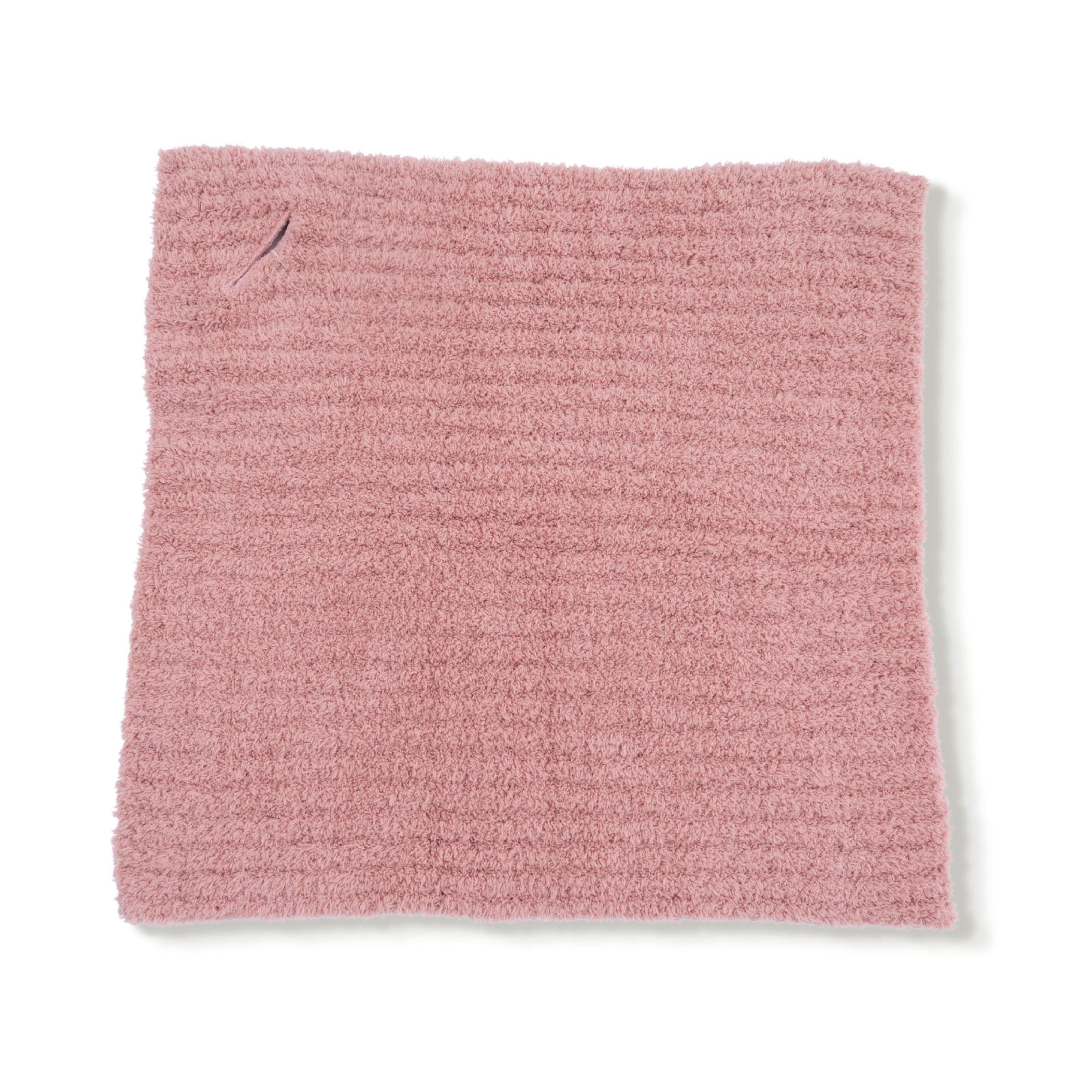 Chenille - Rose Mini Chenille Pacifier Holder Blanket