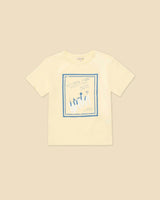Organic Weekend Tee in Pale Yellow