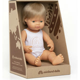 15" Baby Doll Caucasian Dirty Blond Boy