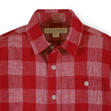 Linen Short Sleeve Button Down Shirt